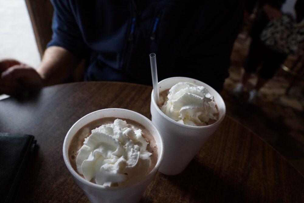 Chocolat chaud à l'américaine