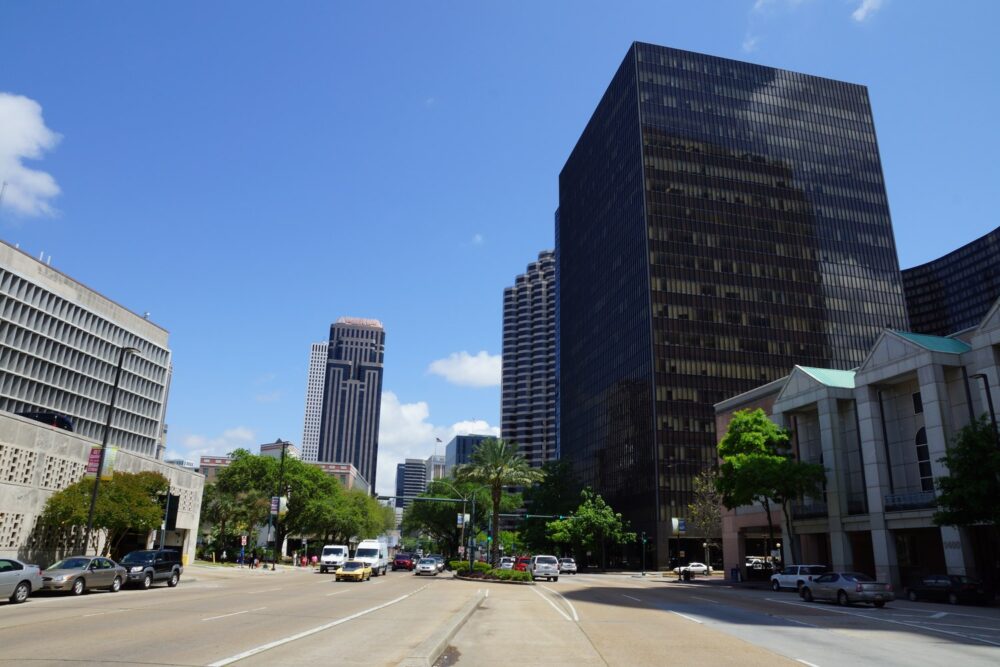 Quartier d'affaires de NOLA, c'est le surnom signifiant "New Orleans, Louisiana"