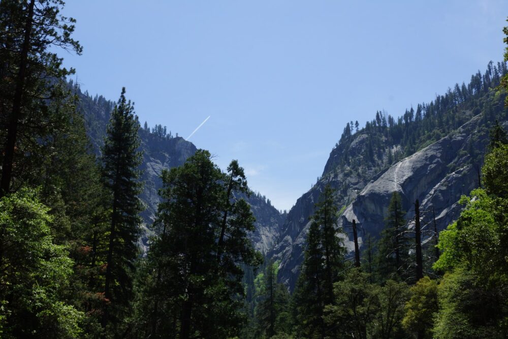 Yosemite vu d'en bas...