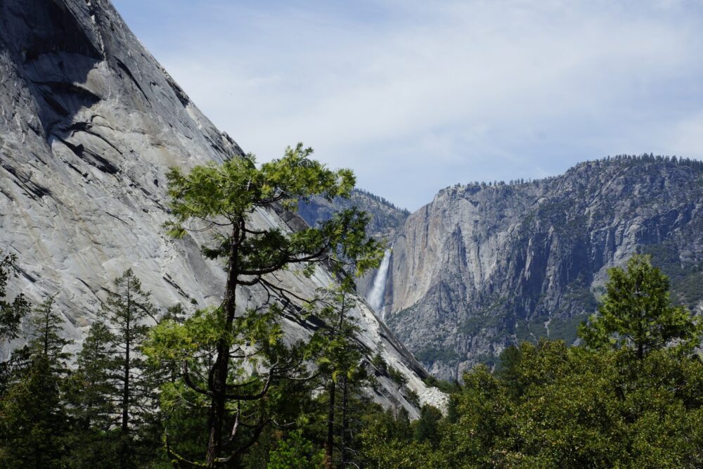 Yosemite Fall depuis notre randonnée
