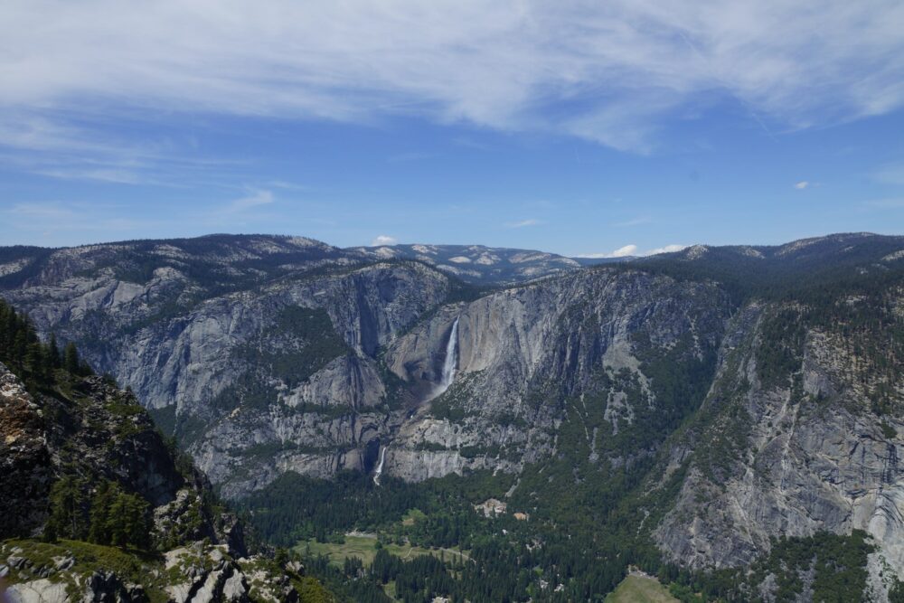 La vue sur le célèbre "Half-Dome"
