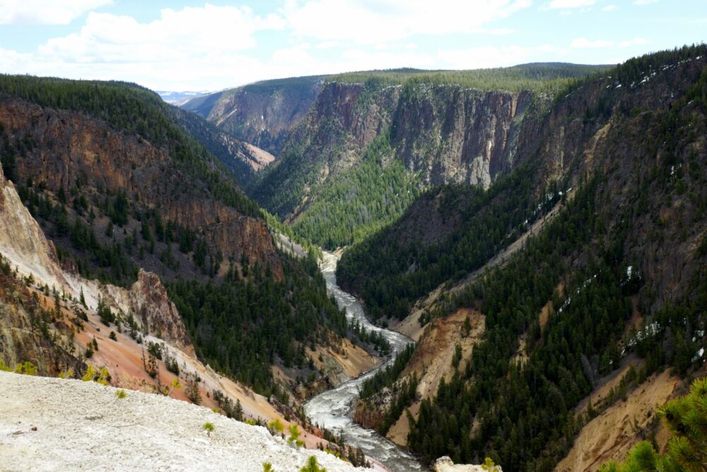 Le Grand Canyon de Yellowstone