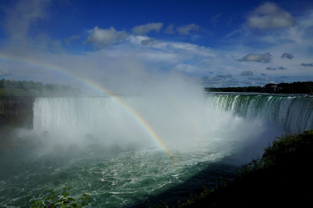 Arc en ciel sur Niagara Falls