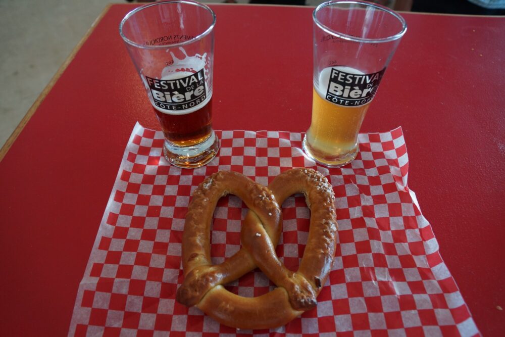 Bières et bretzel, un bien beau mélange !