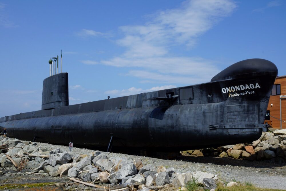 Le sous marin Onondaga, dont le sauvetage n'a pas été de tout repos !