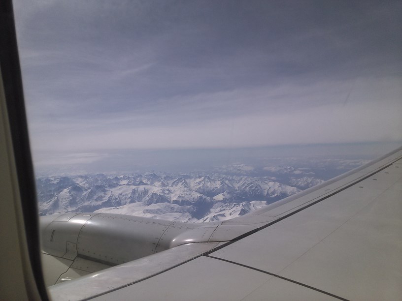 Les Alpes enneigées